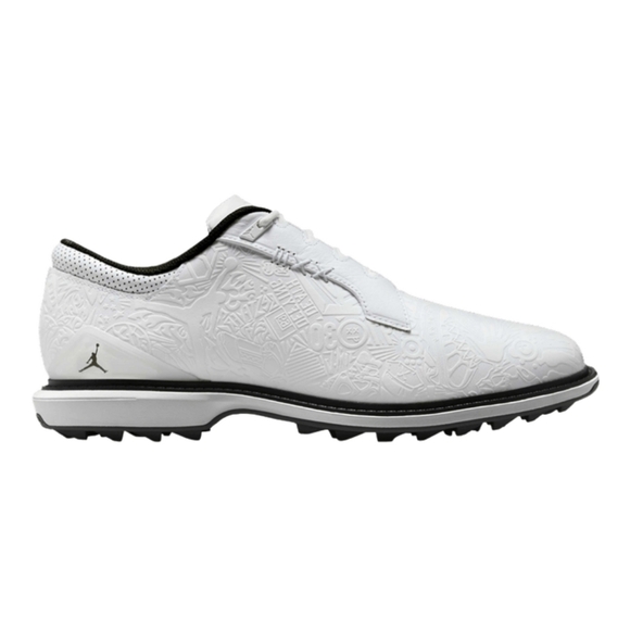 Nike Air Jordan ADG 5 Low Golf White Black Shoes